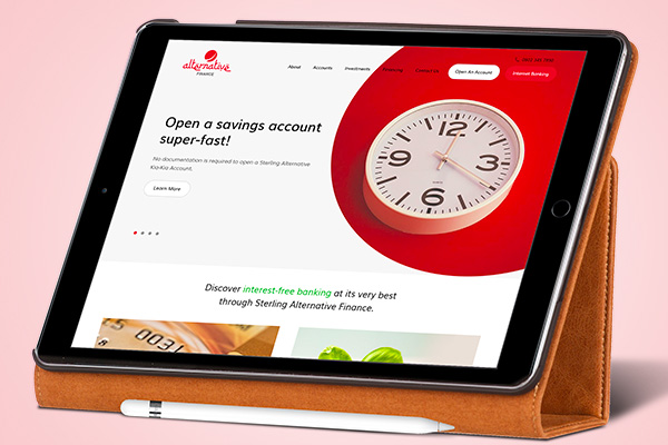 Website Design for Sterling Alternative Finance (SAF) – Featured